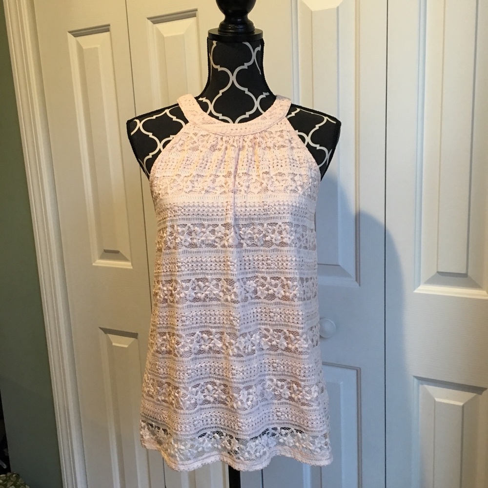 Monteau lace tank top